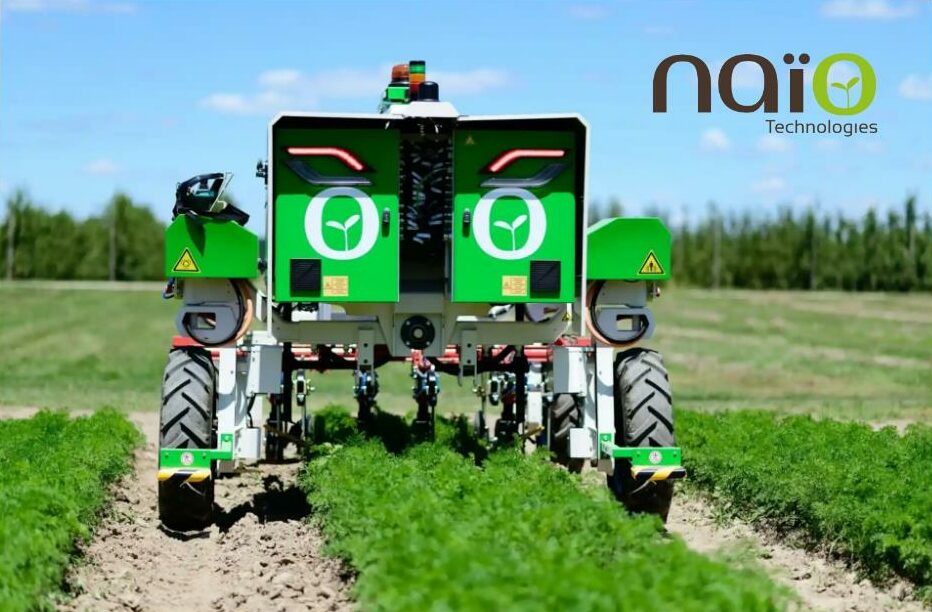 Precision farming robots Naio technologies